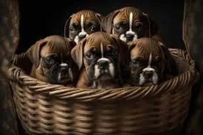 boxer Bagunceiro adorável