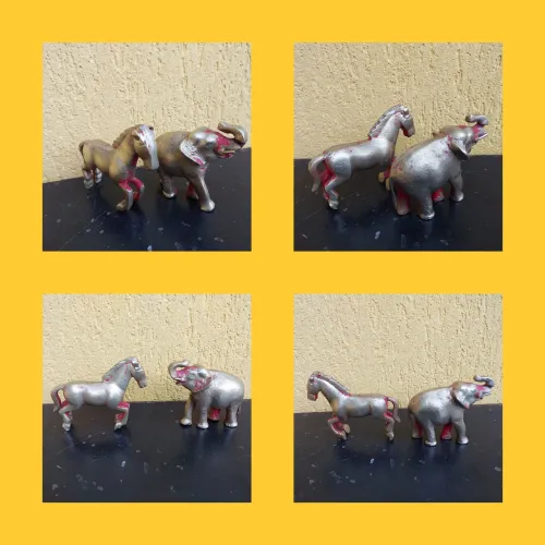 Miniatura estatueta colecionáveis