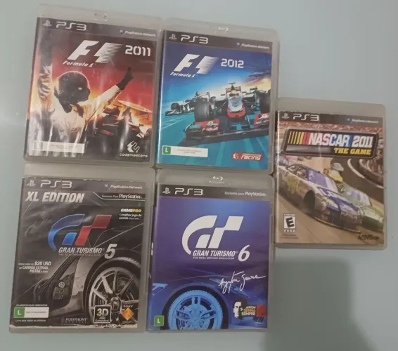 Coleção - simuladores de corrida profissional (PS3)