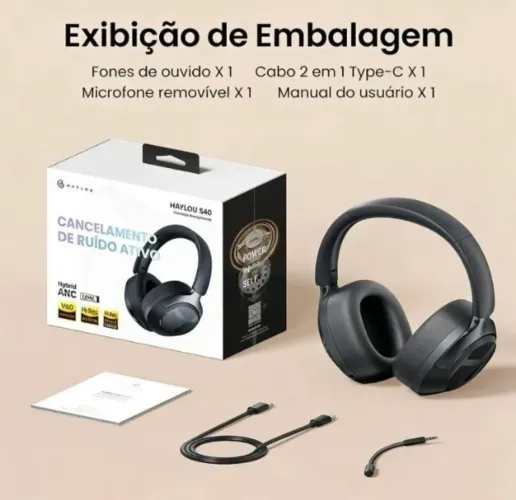 Headphone Haylou S40 Anc - ZERO