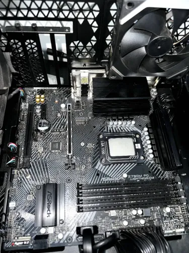 Kit placa mãe Z790M, processador i5 14600KF, water-cooler 240mm