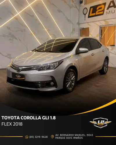 Toyota Corolla GLI 1.8 Flex 16V Aut. 2018