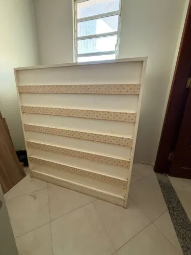 Balcão Branco MDF - Recepção - Caixa - Loja