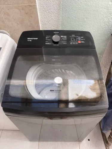 Máquina de Lavar Brastemp Preta