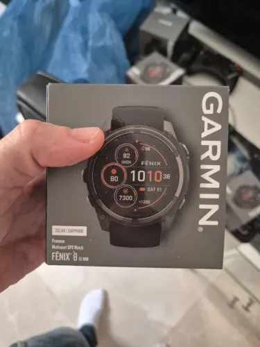 Relogio Garmin Fenix 8 Solar saphira 51mm