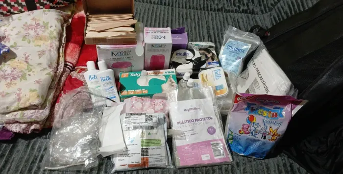 Vende-se material completo para depilação