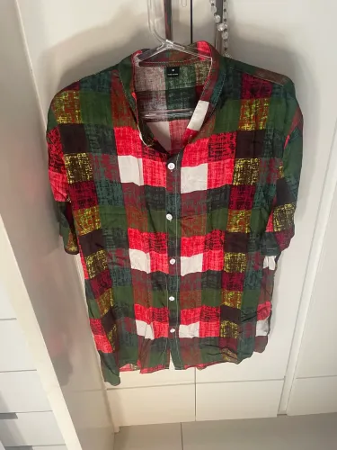 Camisa Xadrez Viscosa Manfinity Home
