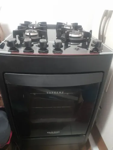 Fogão Dako Supreme 4 bocas de vidro