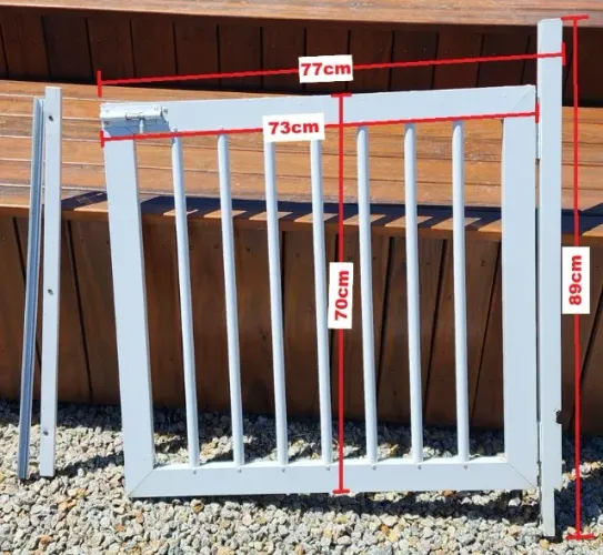 Portão Aluminio para Cachorro Criança Usado
