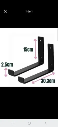 Suporte para Prateleira