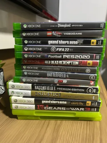 Jogos de Xbox One e 360