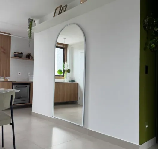 Espelho Base Reta 200x100 Grande Pinterest Arco Retangular