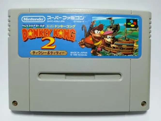 Super Donkey Kong 2 Super Nintendo Famicom Original japonês