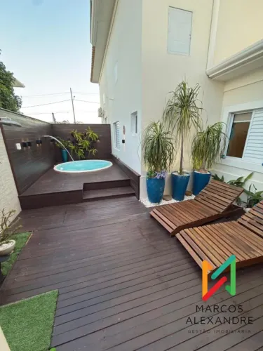 Casa em Condomínio para Venda em Cuiabá, Ribeirão do Lipa, 3 dormitórios, 3 suítes, 4 banh