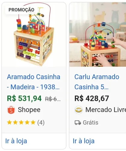 Brinquedo pedagógico educativo