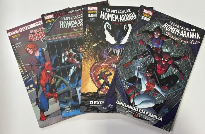 Homem Aranha Renove Seus Votos - 1 a 4