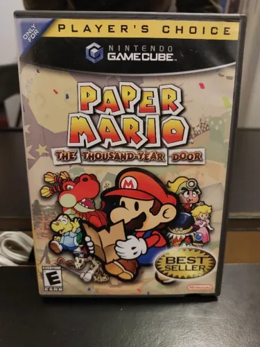 Paper Mario (The Thousand-Year Door) - Jogo usado para Nintendo Gamecube