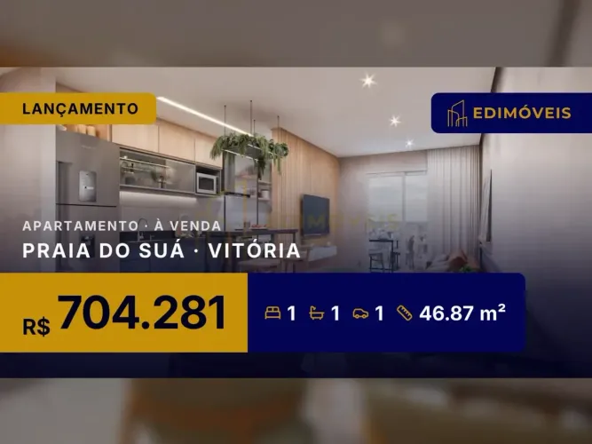 Design Sofisticado na Praia do Suá: Apartamento com Acabamentos de Alto Padrão!