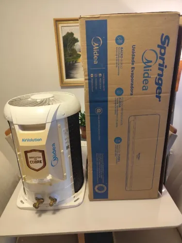  GRANDE OPORTUNIDADE! Ar-condicionado Springer Midea AirVolution ? NOVO, NUNCA USADO!
