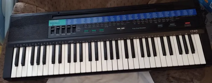 Teclado Casio CT-615 vintage 1990 Raro