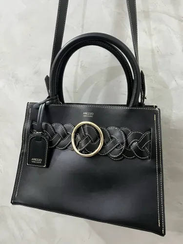 BOLSA AREZZO NOVA COURO LEGÍTIMO 