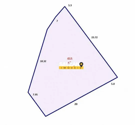 Terreno à venda, 292 m² por R$ 742.000 - Jardim Las Vegas - Santo André/SP