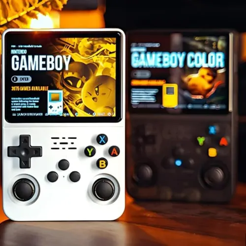 Vídeo Game Retro Game Stick R36S com PS2 e Nintendo 64