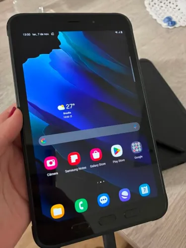 Samsung Galaxy Tab Active3 SM-T575 4G 64GB com S Pen e capa