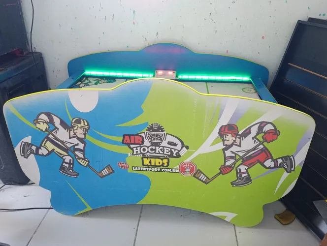 Mesa de air game hockey