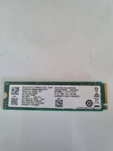 SSD NVMe M.2 256GB Novo