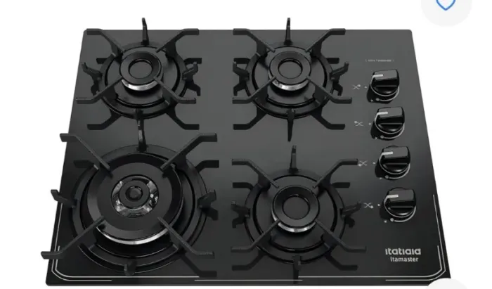 Fogão Cooktop 4 bocas Mueller