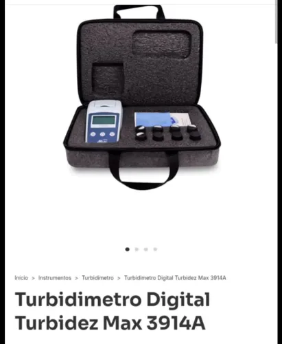 Turbidímetro Digital Turbidez Max modelo AK410