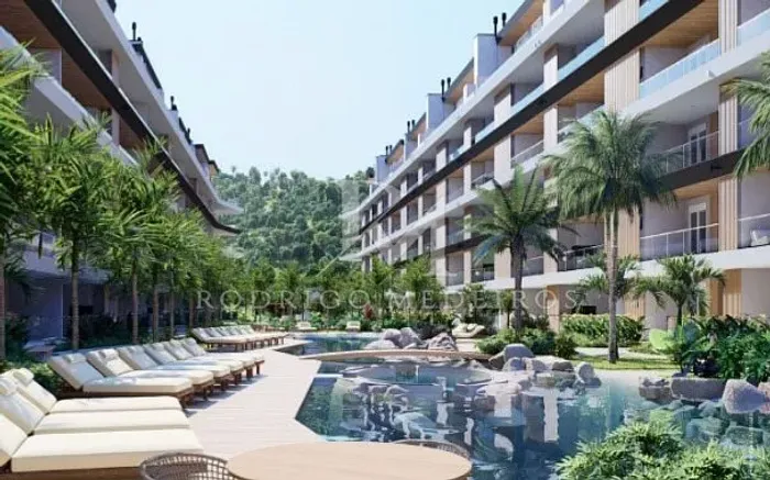 Apartamento frente mar com design exclusivo na Praia Brava, Florianópolis