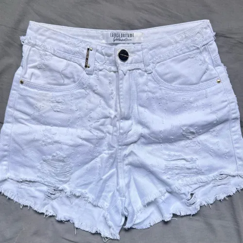 Bermuda Lança Perfume jeans Branca 34