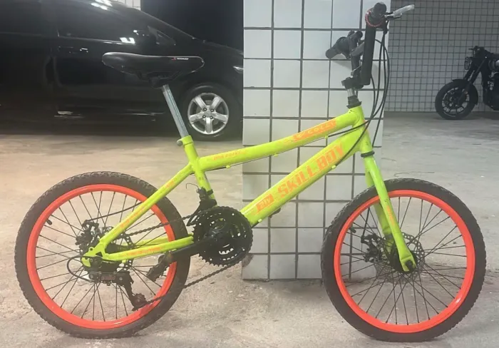 Bicicleta infantil aro 20 21v