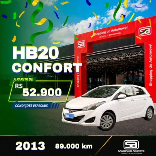 Hyundai HB20 C./c.plus/c.style 1.6 Flex 16V Mec. 2013
