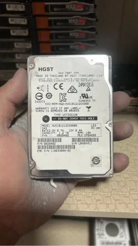 Lote 21x HD SAS 1.2TB HGTS