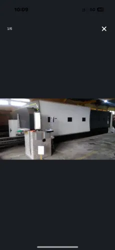 Máquina corte laser fibra ótica 3300w truph 
