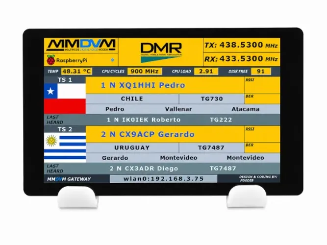 Tela Nextion Edge 4.3 Hmi Nx4880e043-011c - Ips - Hotspot - MMDVM - DMR