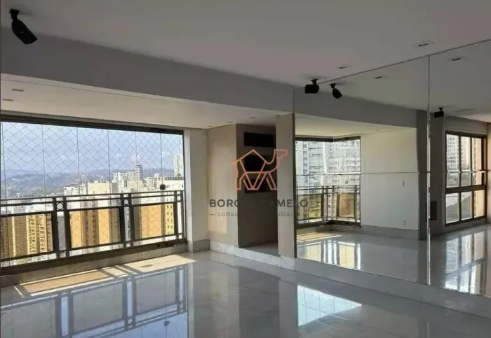 Apartamento com 4 dormitórios para alugar, 218 m² por R$ 19.900/mês - Vila da Serra - Nova
