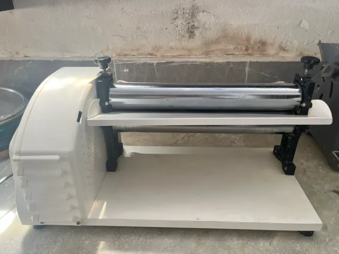 Cilindro Laminador Elétrico Máquina Sovador Massa Industrial