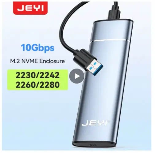 Case NVME M2 Jeyi Aluminio USB-c Movo