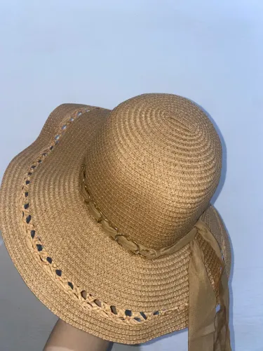 Chapéu de praia feminino 