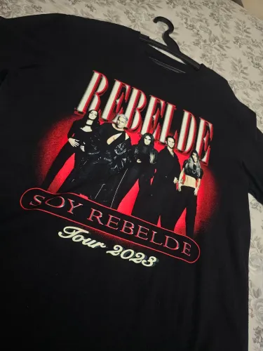 Camiseta RBD Soy Rebelde Tour Original Oficial