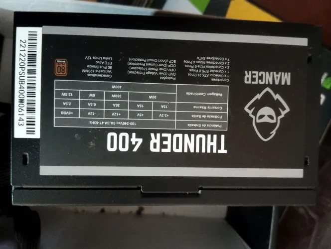 Fonte Mancer Thunder 400W