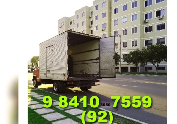 Frete bau em Santo Agostinho, Alvorada, Cidade Nova, Adrianópolis e Ponta Negra André