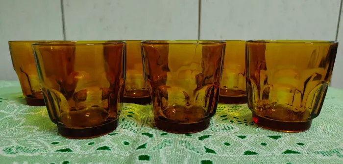 Copos de Whisky Nadir Figueiredo - Âmbar | Nunca Usados | Frete Grátis
