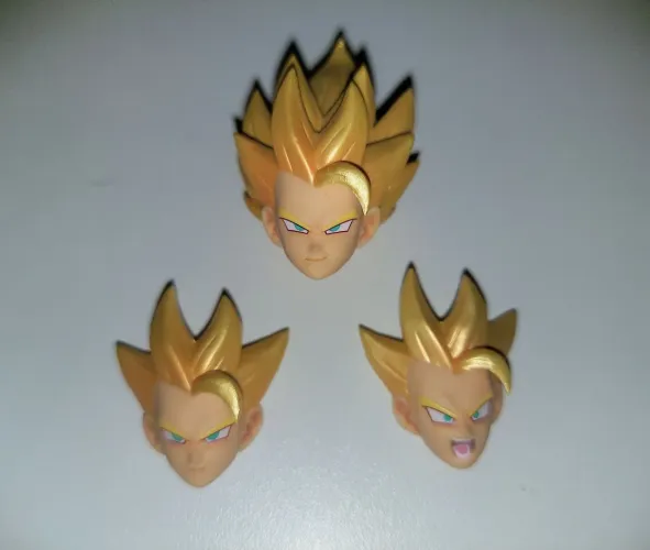 Cabeça head gogeta ssj sh figuarts demonical fit dragon ball z SHF df gogita super