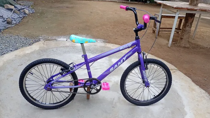Bicicleta infantil aro 20 reformada