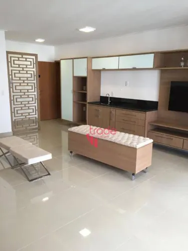 Apartamento Mobiliado tipo Studio para Locação de 01 Quarto no Bairro Bosque Das Juritis e